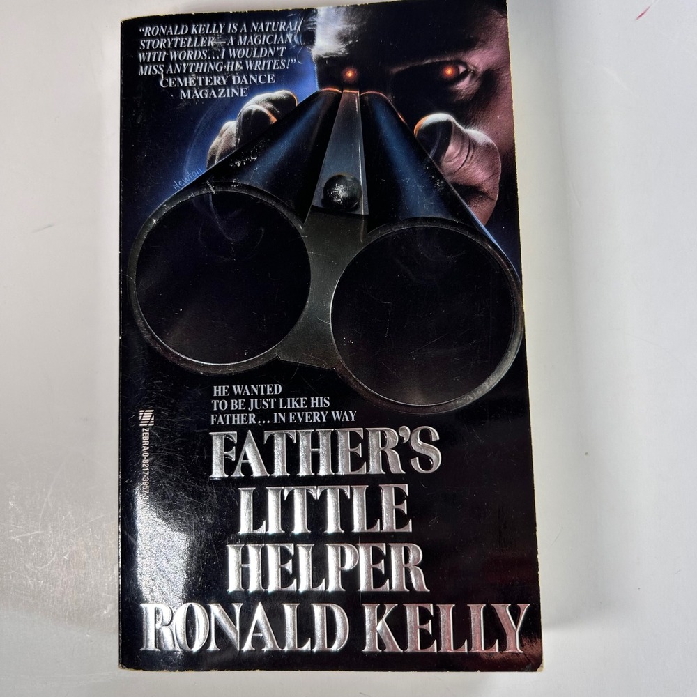 Father's Little Helper Ronald Kelly Zebra Horror Paperback 1st Printing 1992